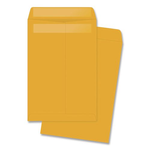 C2G Redi-Seal Catalog Envelope, #1, Cheese Blade Flap, Redi-Seal Adhesive Closure, 6 x 9, Brown Kraf - 43167