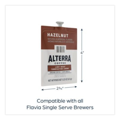 Alterra Hazelnut Coffee Freshpack, 100/Carton - 48011 C2G