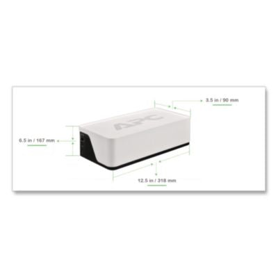 Back-UPS BE900G3 Battery Backup System, 8 Outlets, 900 VA, 490 J - BE900G3
