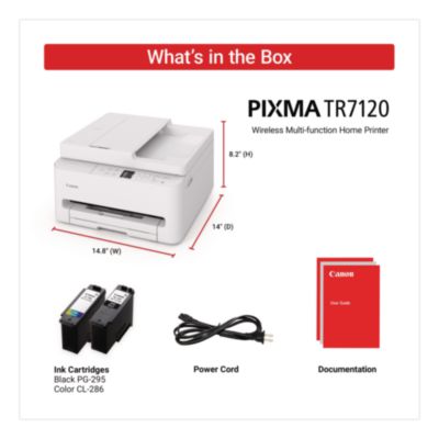 PIXMA TR7120 Inkjet Printer, Copy/Print/Scan - 7178C002