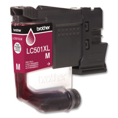 LC501XLMS High-Yield Ink, 500 Page-Yield, Magenta - LC501XLMS