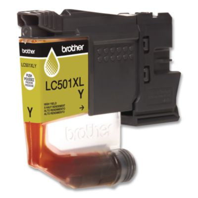 LC501XLYS High-Yield Ink, 500 Page-Yield, Yellow - LC501XLYS