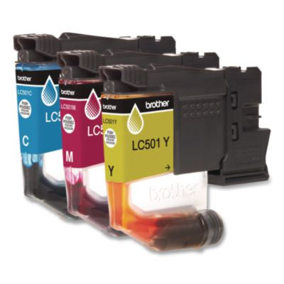 LC5013PKS Ink, 200 Page-Yield, Cyan/Magenta/Yellow, 3/Pack - LC5013PKS
