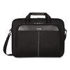 Classic Slim Laptop Briefcase, Fits Devices Up to 16", 16.75 x 3.25 x 12.8, Black - TCT027US