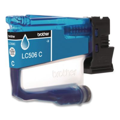 LC506 INKvestment, 900 Page-Yield, Cyan - LC506CS