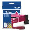 LC506 INKvestment, 900 Page-Yield, Magenta - LC506MS
