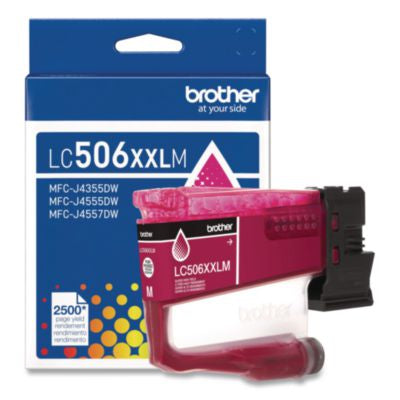 LC506 INKvestment, Super High-Yield Ink, 2,500 Page-Yield, Magenta - LC506XXLMS