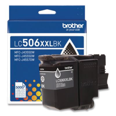 LC506 INKvestment, Super High-Yield Ink, 5,000 Page-Yield, Black - LC506XXLBKS