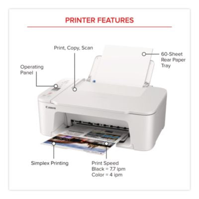 PIXMA TS3720 Inkjet Printer, Copy/Print/Scan - 6671C022