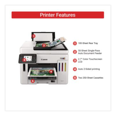 MegaTank GX7120 All-in-One Printer, Copy/Fax/Print/Scan - 6880C002