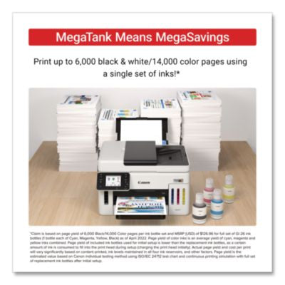 MegaTank GX6120 All-in-One Printer, Copy/Print/Scan - 6882C002