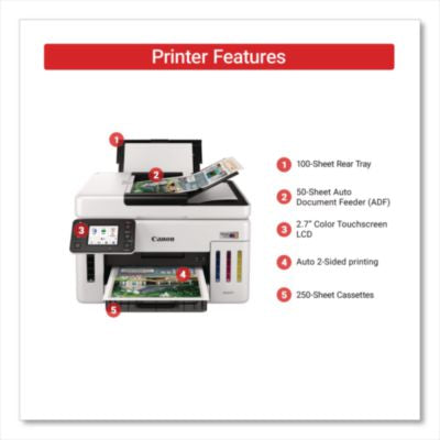 MegaTank GX6120 All-in-One Printer, Copy/Print/Scan - 6882C002