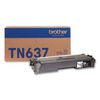 TN637 Ultra High-Yield Toner, 10,000 Page-Yield, Black - TN637BK