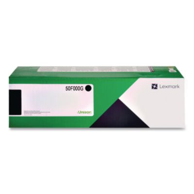 50F000G Return Program Toner, 1,500 Page-Yield, Black - 50F000G
