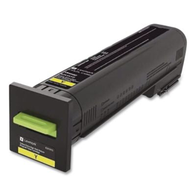 82K0XYG Return Program Extra High-Yield Toner, 22,000 Page-Yield, Yellow - 82K0XYG