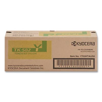 TK592Y Toner, 7,000 Page-Yield, Yellow - TK592Y