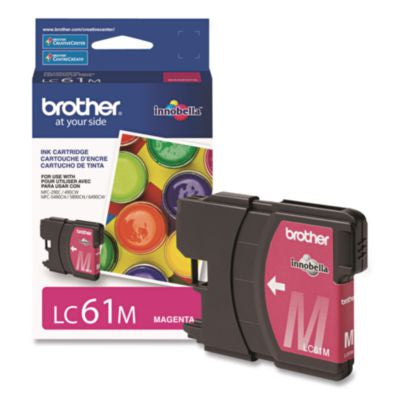 LC61MS Innobella Ink, 325 Page-Yield, Magenta - LC61MS