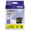 LC103Y Innobella High-Yield Ink, 600 Page-Yield, Yellow - LC103Y