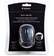 Verbatim Wireless Mini Travel mouse RF Wireless Optical - 97470