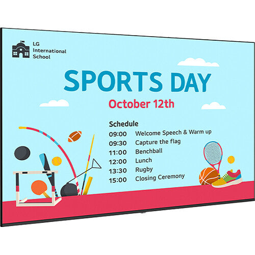 LG UM340E Series 50" 4K Ultra HD Signage Display - 50UM340E0UZ