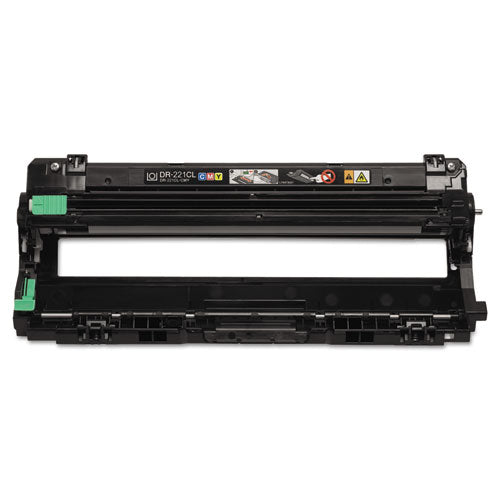 BROTHER Drum Unit, 15,000 Page-Yield, Black/Cyan/Magenta/Yellow - DR221CL BROTHER