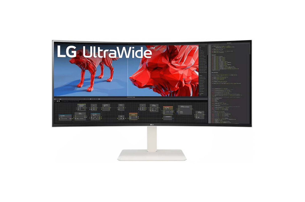 LG 38" UltraWide™ Curved Monitor with WQHD Nano IPS Display - 38BR85QC-W