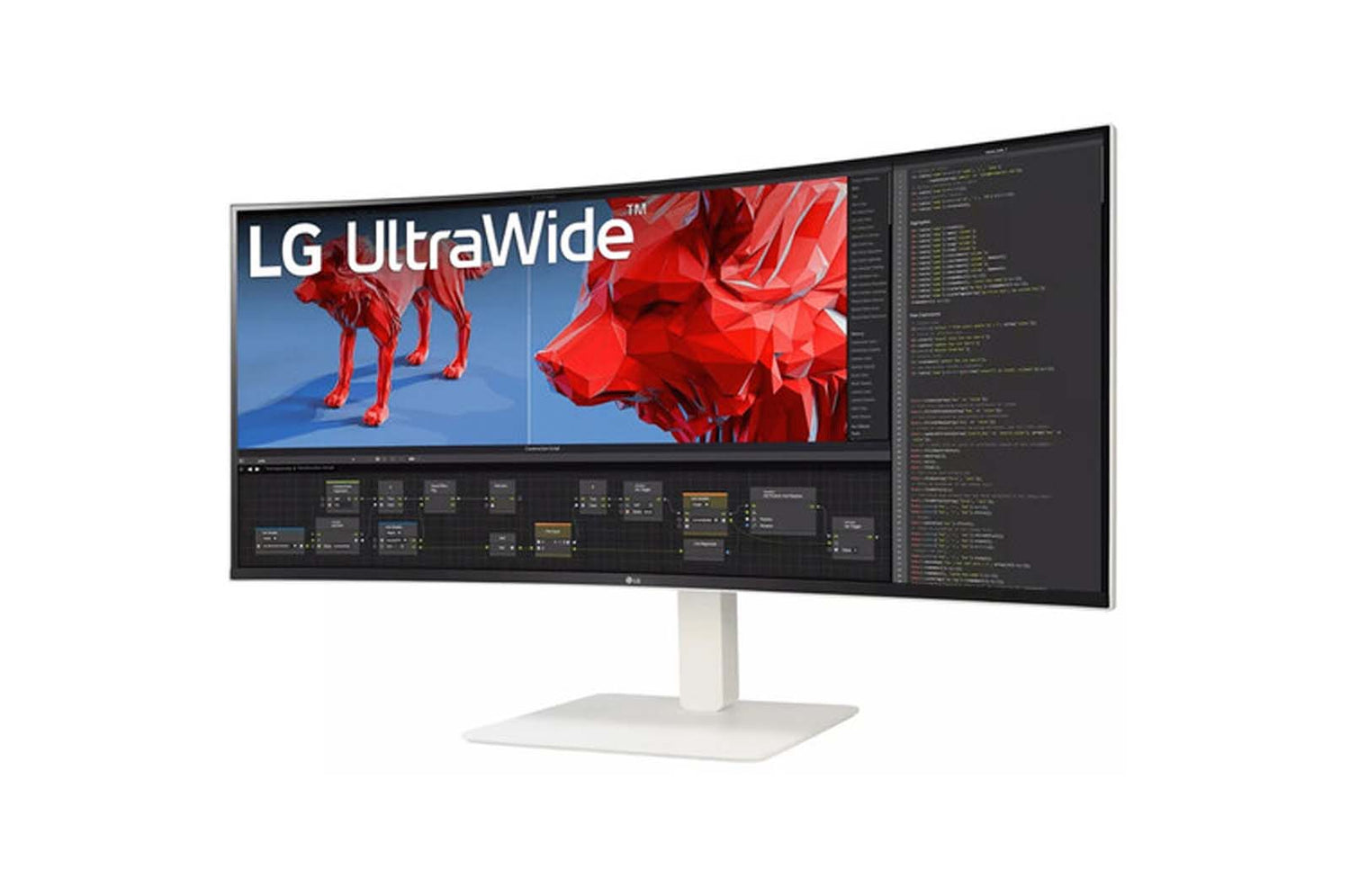 LG 38" UltraWide™ Curved Monitor with WQHD Nano IPS Display - 38BR85QC-W
