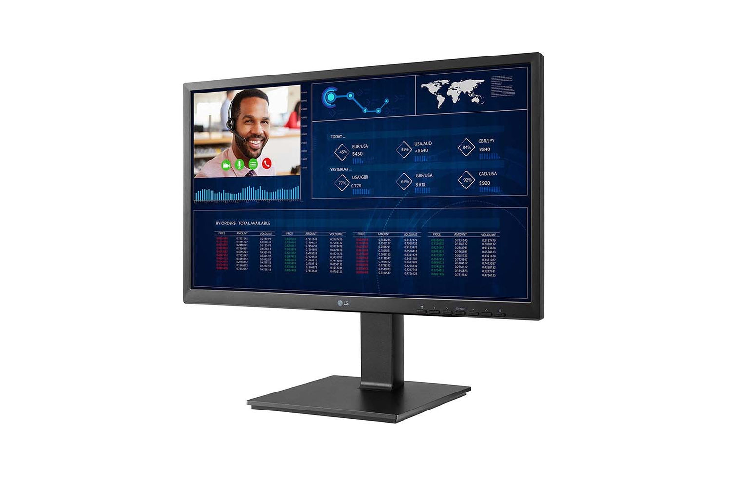 LG Thin Client 23.8" All-in-One Non OS Intel Celeron 16GB eMMC 4GB RAM - 24CQ650N-6N