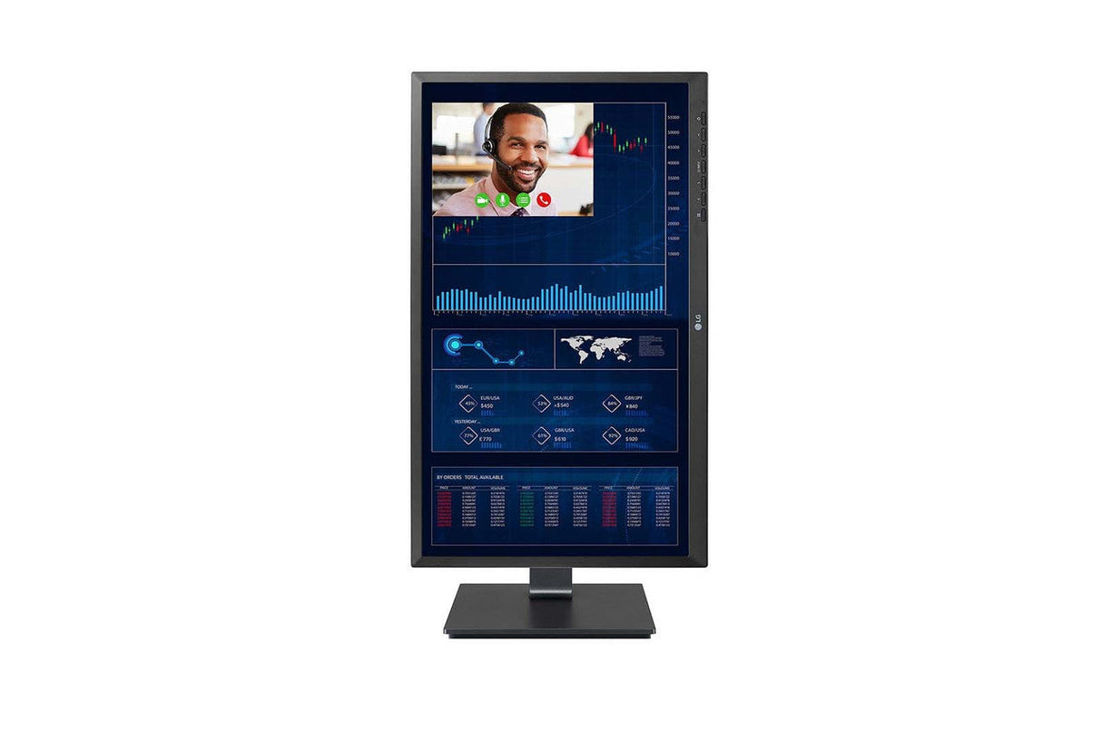 LG Thin Client 23.8'' All-in-One with Pop-up Webcam and IGEL OS, Intel Pentium 16GB eMMC 8GB RAM 24CQ651N-6P LG