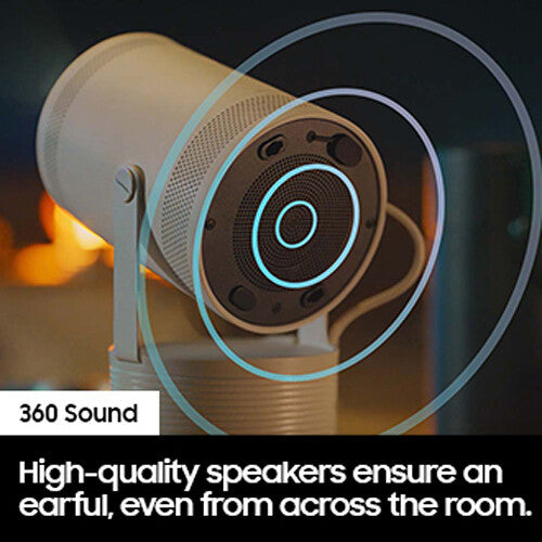 Samsung SP-LFF3 The Freestyle 2nd Gen with Gaming Hub 230 Lumen HDR Full HD Projector SP-LFF3CLAXXZA Samsung