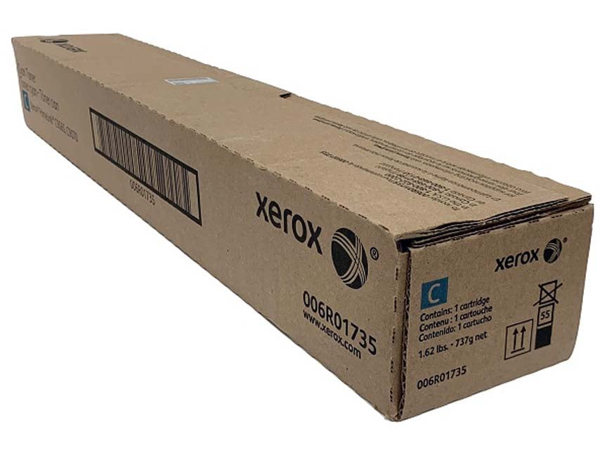 Xerox Genuine Color Primelink XC9065/XC9070 Cyan Toner Cartridge Yield 34,000 Pages - 006R01735 XEROX