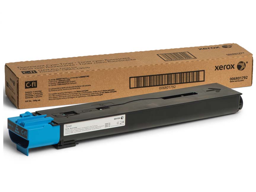 Xerox Genuine Color Primelink XC9065/XC9070 Cyan Toner Cartridge Yield 34,000 Pages - 006R01735