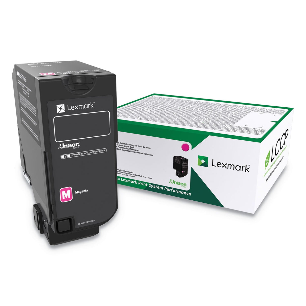 Lexmark Magenta Toner Cartridge Return Program High Yield 16,000 Pages - 84C0HMG LEXMARK