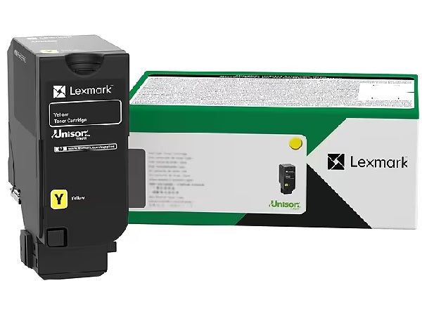 Lexmark Yellow Toner Cartridge Return Program Yield 5,000 Pages - 71C10Y0 LEXMARK