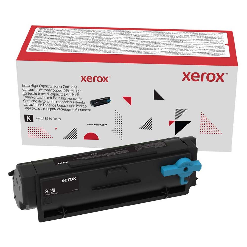 Xerox Black Extra High Capacity Toner Cartridge Yields 20,000 Pages 006R04378 Xerox