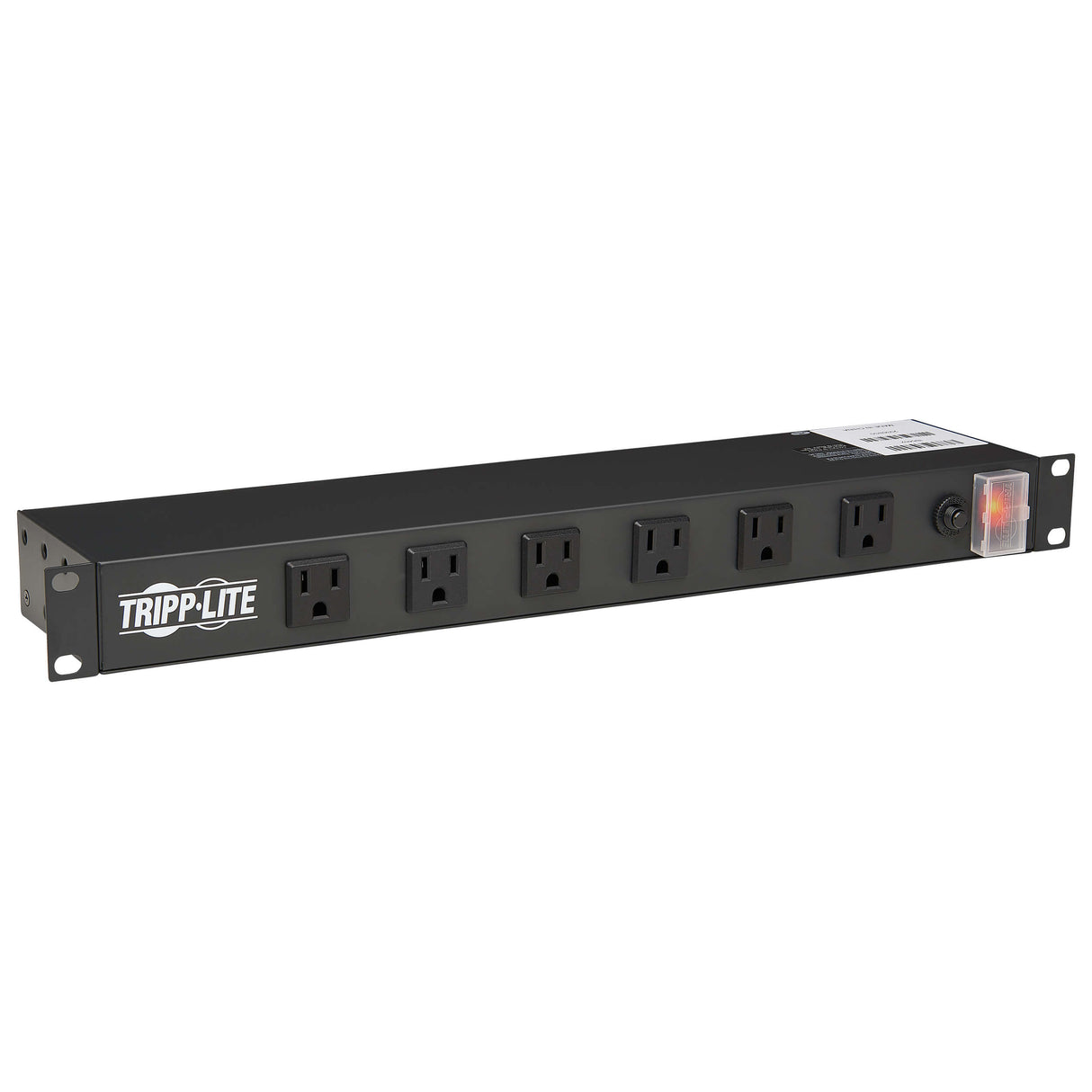 Tripp Lite 12-Outlet 1U Rackmount Power Strip (120V, 15A) 15 ft. (4.57 m) Cord - RS1215-RA