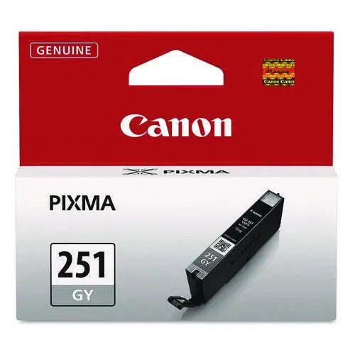 CANON (CLI-251) ChromaLife100+ Ink, 780 Page-Yield, Gray - 6517B001 CANON