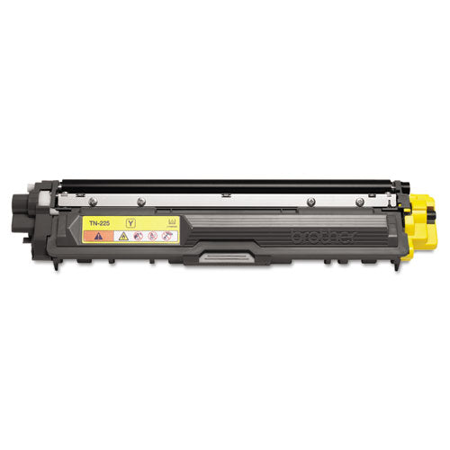 BROTHER  High-Yield Toner, 2,200 Page-Yield, Yellow - TN225Y