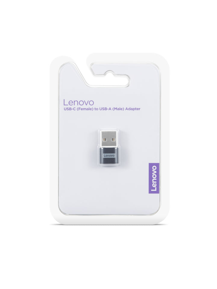 Lenovo 4X91C99226 cable gender changer USB-C USB-A Black - 4X91C99226 LENOVO