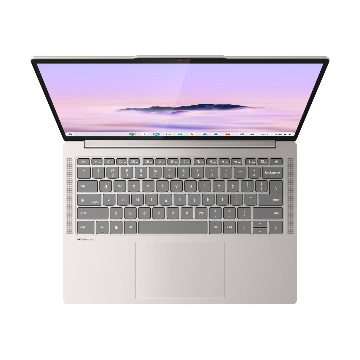 Lenovo Chrome 14M9610 MediaTek Kompanio Kompanio Ultra 910 Chromebook 35.6 cm (14") Touchscreen WUXGA 16 GB LPDDR5x-SDRAM 256 GB UFS Wi-Fi 7 (802.11be) ChromeOS English Seashell (colour) - 83MY0000US