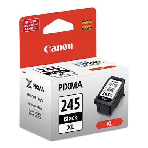 CANON  (PG-245XL) ChromaLife100+ High-Yield Ink, 300 Page-Yield, Black - 8278B001