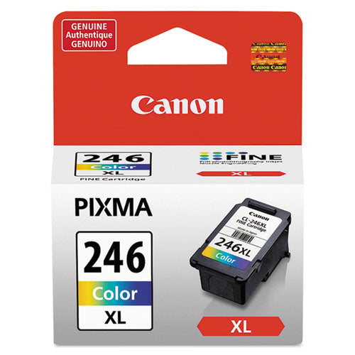 CANON  (CL-246XL) ChromaLife100+ High-Yield Ink, 300 Page-Yield, Tri-Color - 8280B001