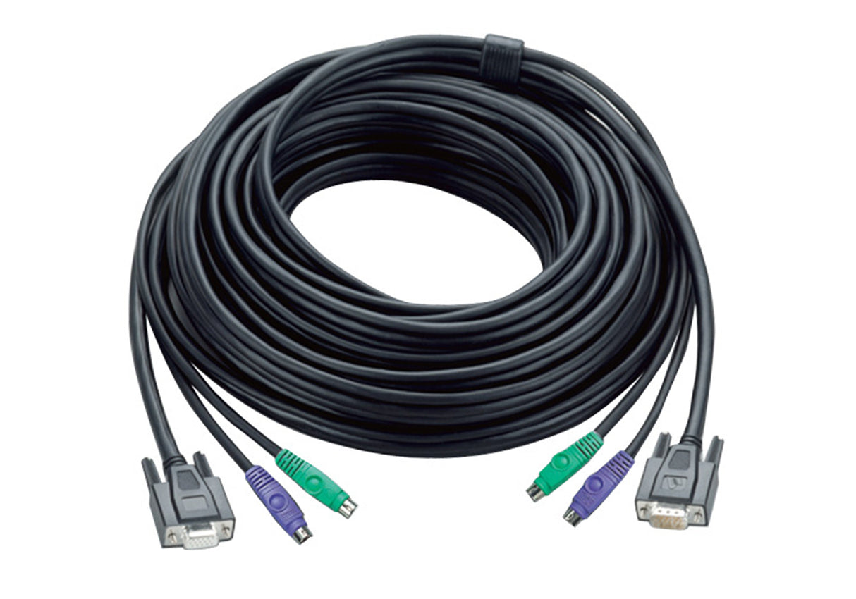 ATEN 30ft PS/2 KVM cable Black 10 m - 2L1010P