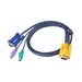 ATEN 4ft PS/2 KVM cable Black 1.2 m - 2L5201P