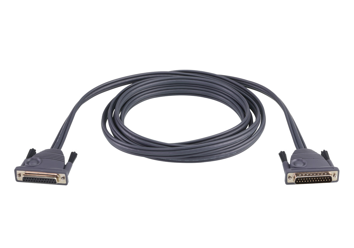 ATEN 2L1701 serial cable Black 1.8 m DB-25 - 2L1701