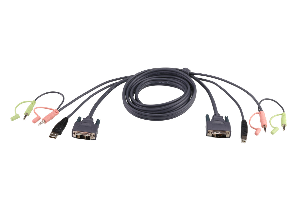 ATEN DVI-D USB KVM Cable 5m - 2L7D05U