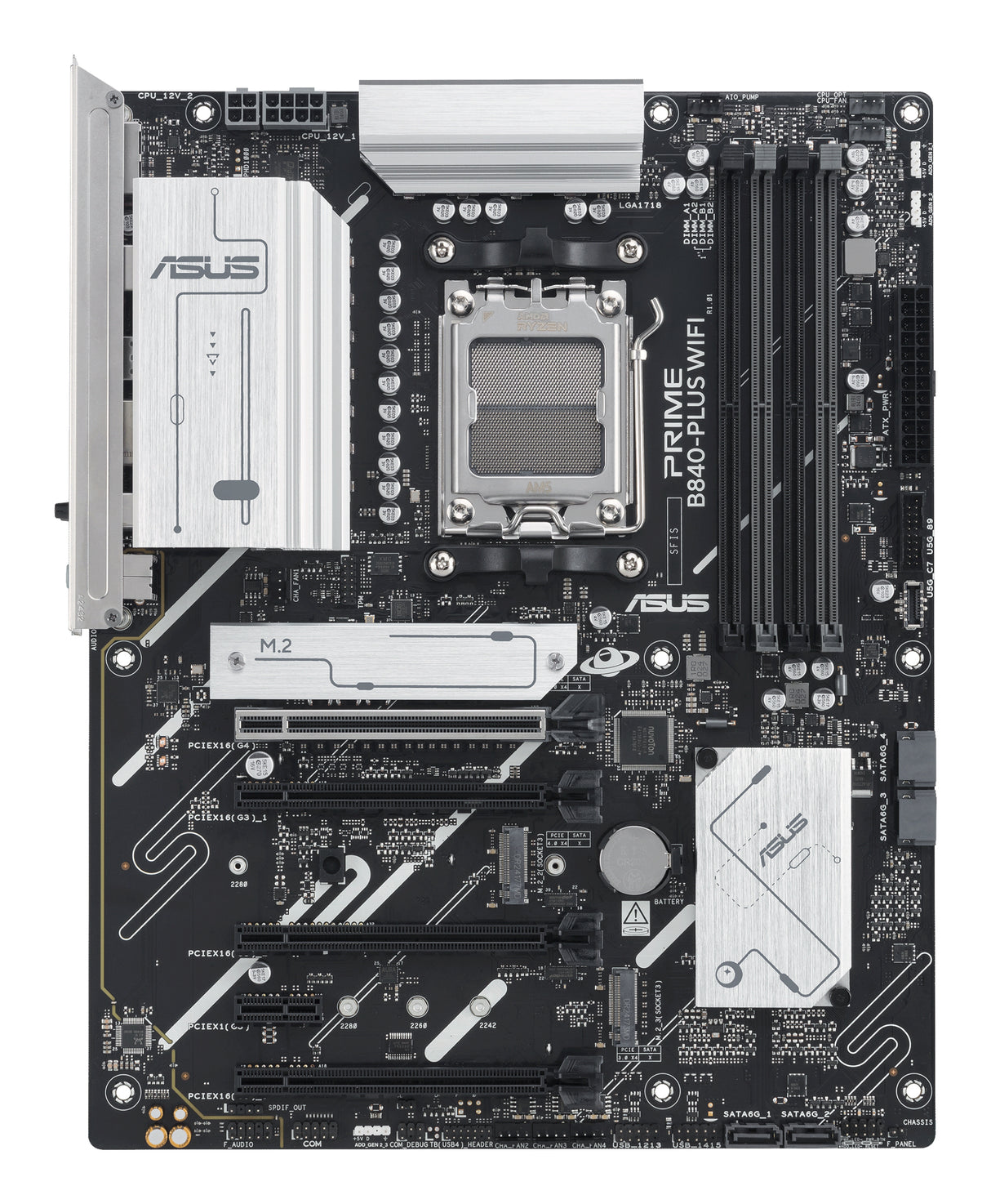 ASUS PRIME B840-PLUS WIFI AMD B840 Socket AM5 ATX - PRIME B840-PLUS WIFI