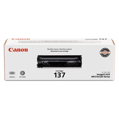 CANON Printer Consumables 9435B001 (137) Toner, 2,400 Page-Yield, Black - 9435B001