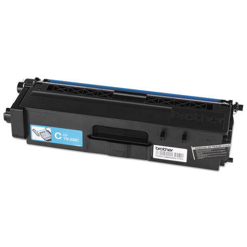 BROTHER Super High-Yield Toner, 6,000 Page-Yield, Cyan - TN339C