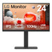LG 24BA650 computer monitor 60.5 cm (23.8") 1920 x 1080 pixels Full HD LED Black - 24BA650-B
